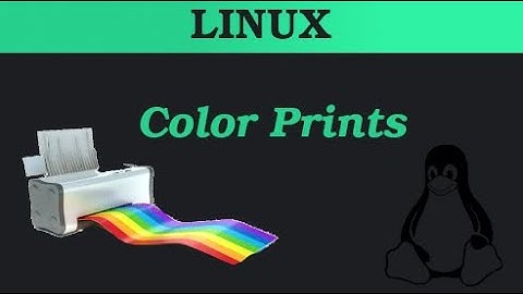Printing Color From Your Linux Shell