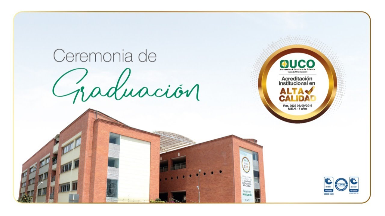 Ceremonia de graduación - YouTube
