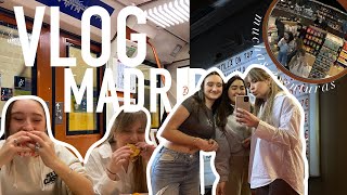 vlog madrid‍ | mucho trabajo, cenas y amigas