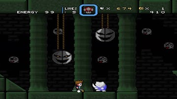 SMW Custom Level - Ghostly Temple