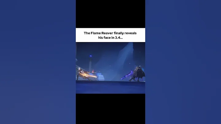 Phainon revealing the Flame Reaver's identity in 3.4