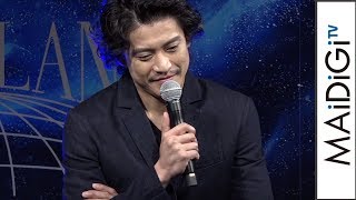 小栗旬、ジーンズ選びのポイント明かす　「Right‐on」新CM発表会2