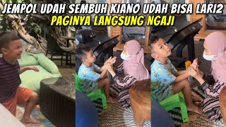 BIKIN BANGGA PAPA WONG..KIANO RAJIN BANGUN TIDUR LANGSUNG BELAJAR NGAJI