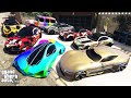 GTA 5 - Stealing HYPER Modified Mercedes Cars with Franklin! | (GTA V Real Life Cars #73)