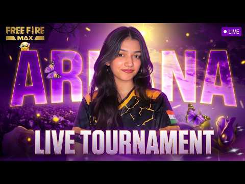 ARIANA OMG IS LIVE!! || TOURNAMENT POV??|| #freefire #freefiremax