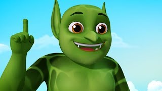 greedy monster cartoon story bedtime stories collection for kids infobells