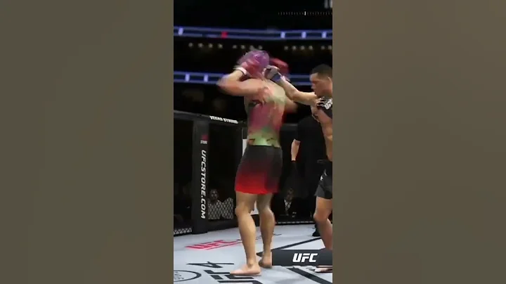 how to touch gloves #ufc4 #mma #shorts