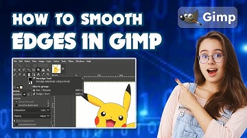 How to smooth edges in gimp 2024 (GIMP Mastery)
