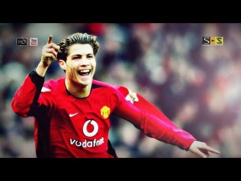 Cristiano Ronaldo All Goals 03-04 First Season Manchester United HD By S-S