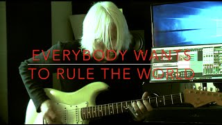 TEARS FOR FEARS - EVERYBODY WANTS TO RULE THE WORLD' NEIL TAYLOR DEMONSTRATES HIS  SOLO chords sheet