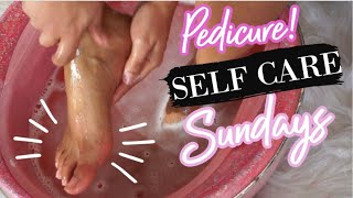 A Holiday Pedicure | Self Care Pamper Routines For Black Women
