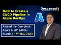 How to Create a CI Pipeline in Azure DevOps, CI/CD Pipeline | Azure DevOps Tutorial