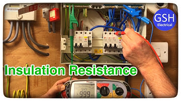 Combined Insulation Resistance Test Line and Neutral Together to Earth & Between Live Conductors