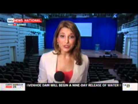 Sky News coverage of Andrew Stoner's Address at th...