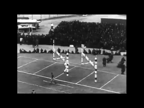 Amazing quality color football film. 1939 Detroit Lions vs Brooklyn Dodgers