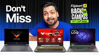 Flipkart &amp; Amazon Sale April 2026 🔥 Best &amp; Cheapest Gaming Laptops for all (RTX 3050–5060 Deals)