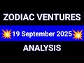 ZODIAC VENTURES Share Technical Analysis | ZODIAC VENTURES Share Price in Hindi | 19 September 2025