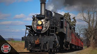 Strasburg Rail Road 89: A Canadian Mogul in the Fields (4K)