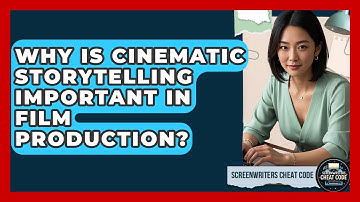 Why Is Cinematic Storytelling Important in Film Production? | Screenwriter