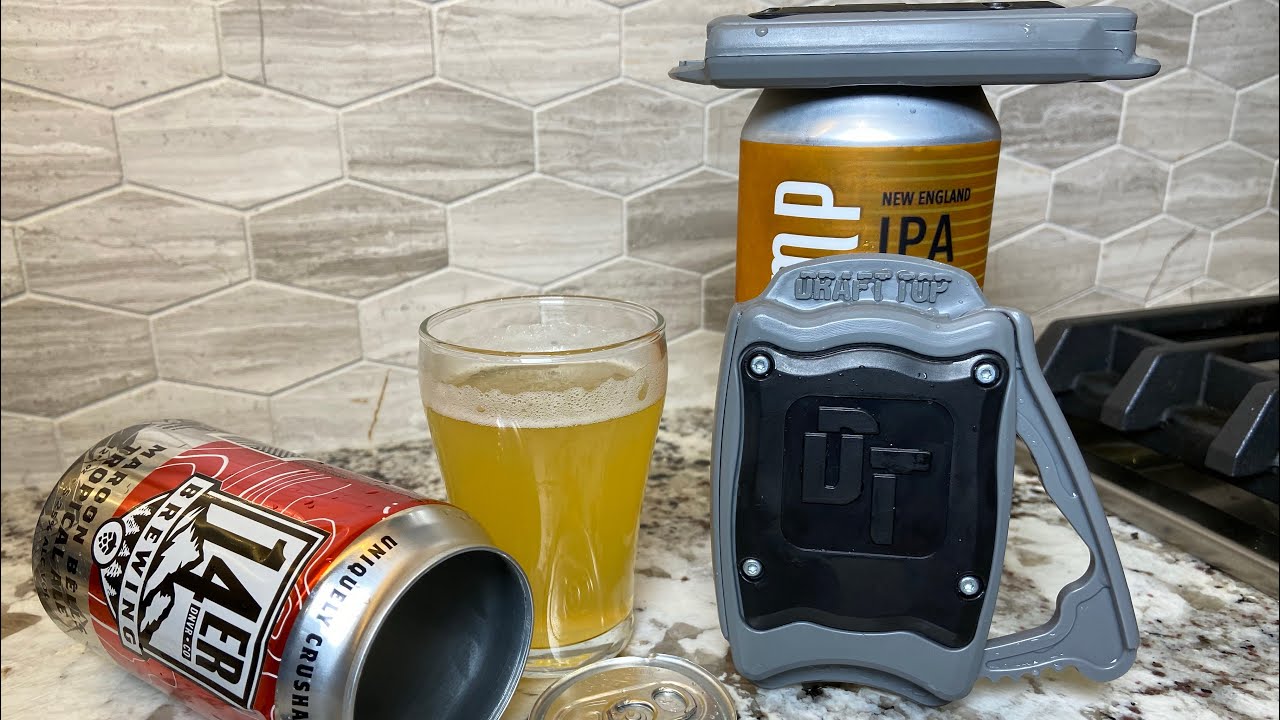 Enjoy a Topless Beer Courtesy of Draft Top 2.0 Can Opener