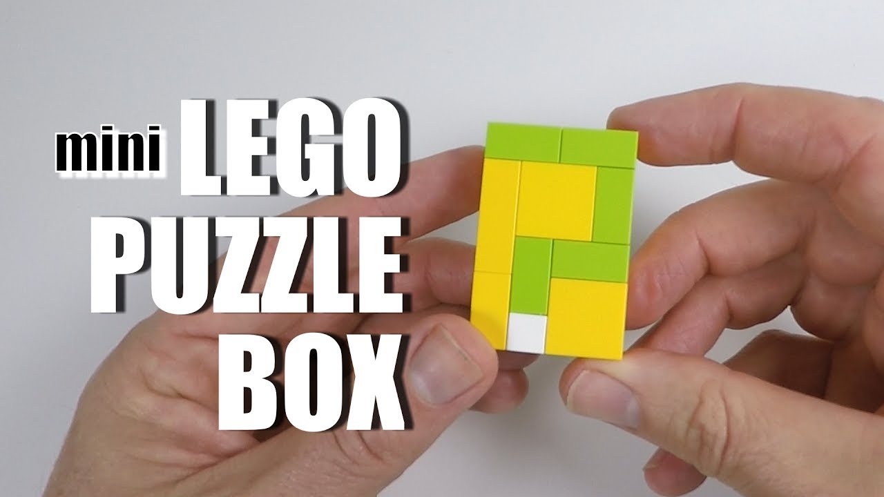 Mini LEGO Puzzle Box - Another LEGO Puzzle Idea 