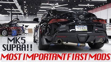 First MODS you MUST DO on your MK5 Supra