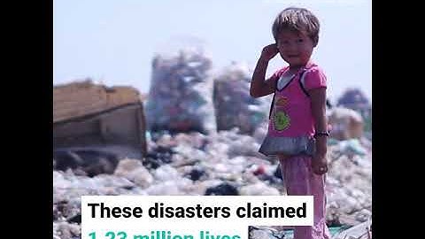 #DRRday 2020: UN Report charts huge rise in climate disasters