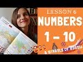 Numbers in Russian 1-10 | Lesson 6