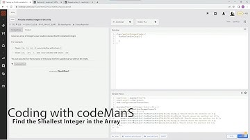 Codewars 8 kyu Find the Smallest Integer in the Array JavaScript
