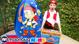 Giant Egg Surprise Jake And The Neverland Toys Explore With Me