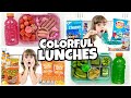 EATING only ONE COLOR LUNCHES for days + making YOUR lunch ideas