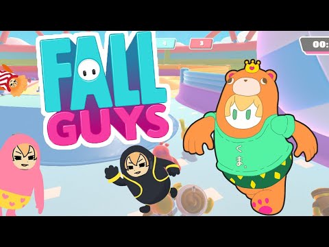 【Fall Guys】ゲーム初心者がやるFALL GUYS #7