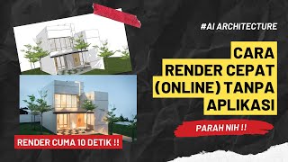 #ai  Tanpa Ribet ! Cara Cepat Render Model Sketch Up Menggunakan AI screenshot 3