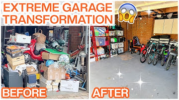 *EXTREME* 3 Day Garage Transformation!  Before and After  |  Clean + Organise with me