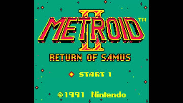 Metroid II Return of Samus Intro Coloration