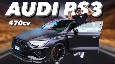 PROVO L'AUDI RS3 DI @EdoardoJannone  A FUEGO 🔥🤯