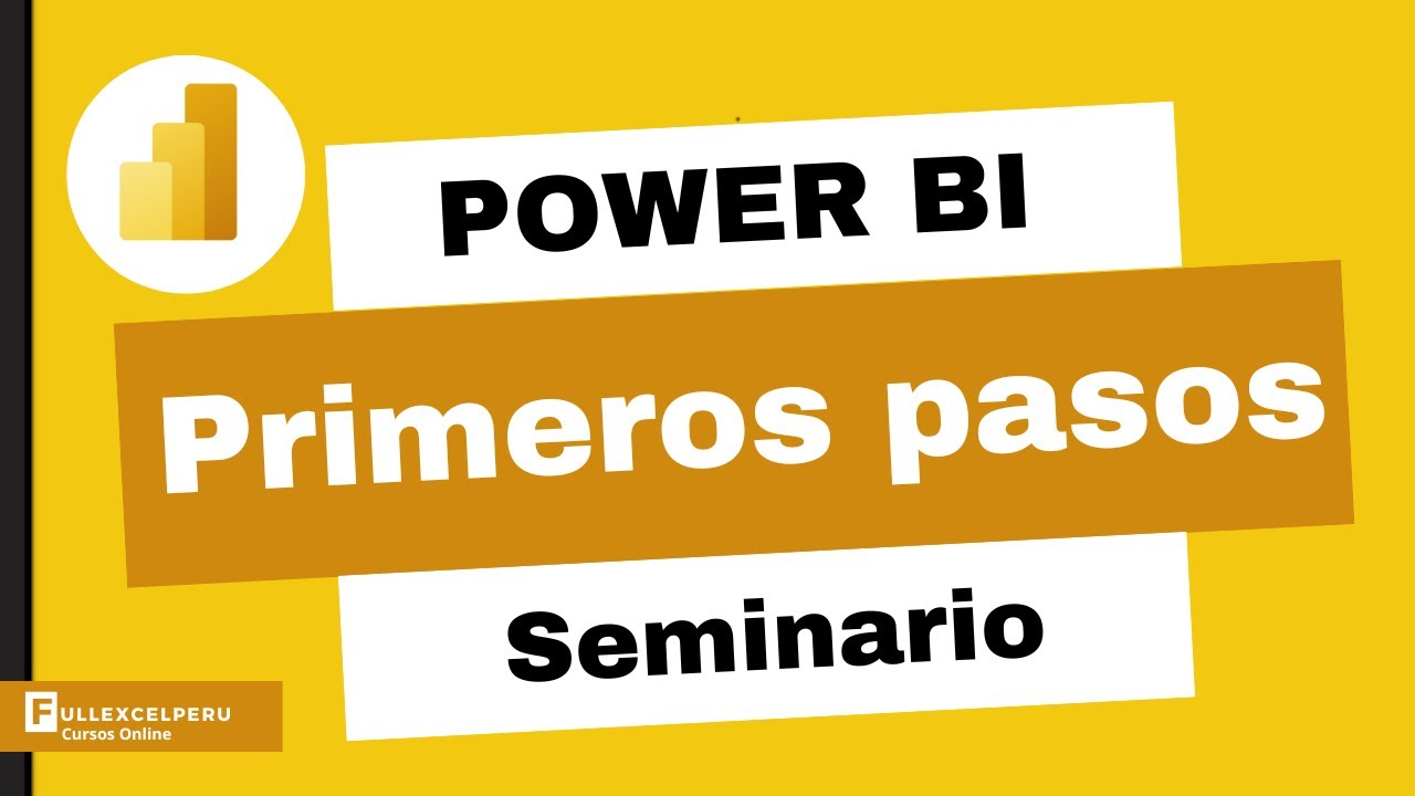 Primeros pasos en Power BI - Seminario gratuito - YouTube