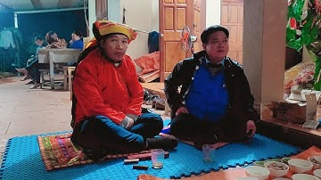 Hát then, hát mo rất hay. Khao tổ. Thầy tào Dương, Khánh. Lễ mở xuất, chuộc hồn. P35