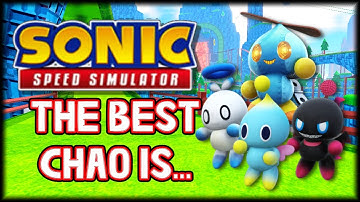 The BEST Chao in Sonic Speed Simulator! (Roblox)