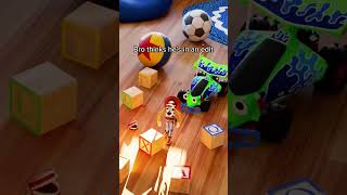 Toy Story: Woody thinks he's in an edit #toystory #woody #mario #shorts