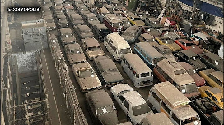 ENCUENTRAN CASI 200 COCHES CLÁSICOS ABANDONADOS en una BODEGA y los VENDEN DESDE $140 DÓLARES