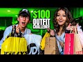 $100 Outfit Challenge With The Richest Kid In America!