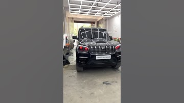 scorpio 2018 converter to 2024 classic #scorpiolover  #black #trending #youtubeshorts #modification