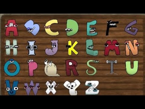 26 Letter Alphabet Lore Plush Toy Alphabet Lore But are Plush Toy,Z 