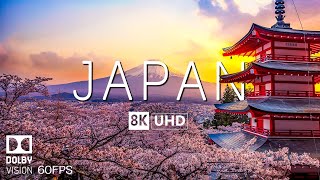 Japan 8K Video Ultra HD พร้อมเพลงเปียโนนุ่ม - 60 fps - ภาพยนตร์ธรรมชาติ 8K