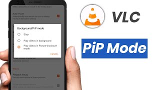 how to enable pip mode in vlc player mobile app | picture in picture mode vlc