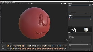 SubstancePainter: paint height maps with black and white masks