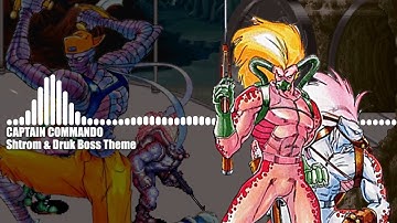 Captain Commando | Aquarium Stage (& Shtrom and Druk Boss) Theme (Arcade)