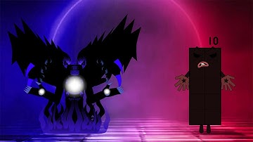 Mega UncannyBlocks Band Different  (1Cen-1Mil)  VS Tiny (1-10) Remix-5 | Infinity Cool Sounds!