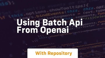 Using batch api from openai